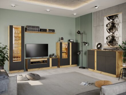 Тумба ТВ-150 Modo (Модо), черный 